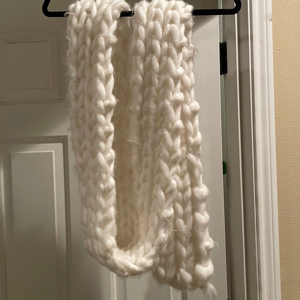 White Free People scarf